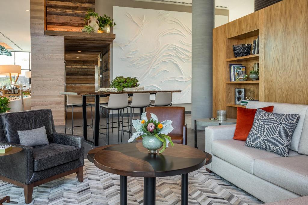 Posezení v ubytování Drey Hotel