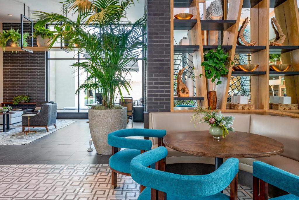 Posezení v ubytování Drey Hotel