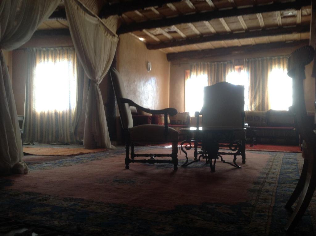 Posezení v ubytování Hotel Taddart