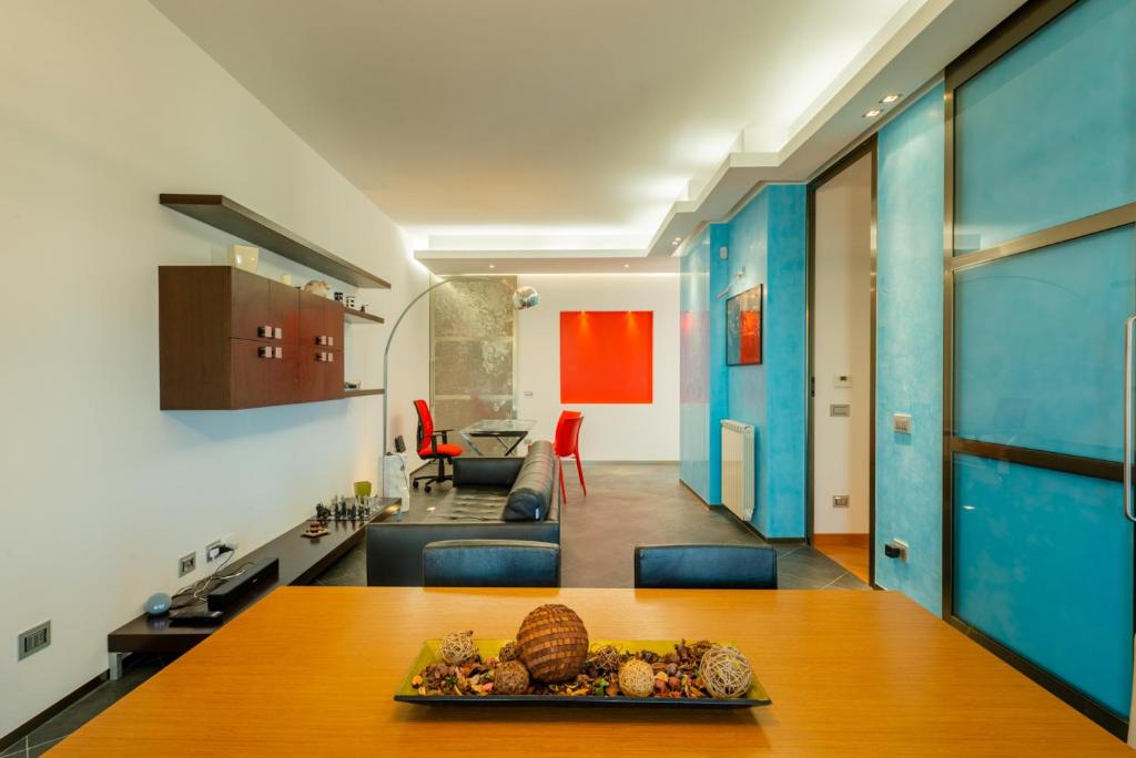 Kuchyň nebo kuchyňský kout v ubytování Casamu' Management Apartment Palermo