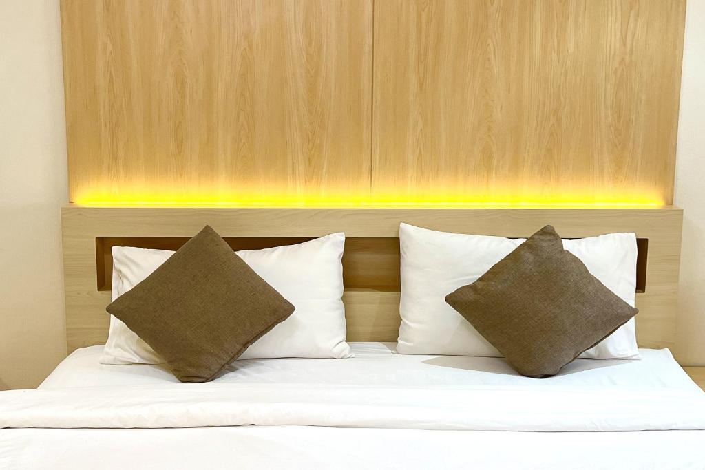 Postel nebo postele na pokoji v ubytování BB house & resort