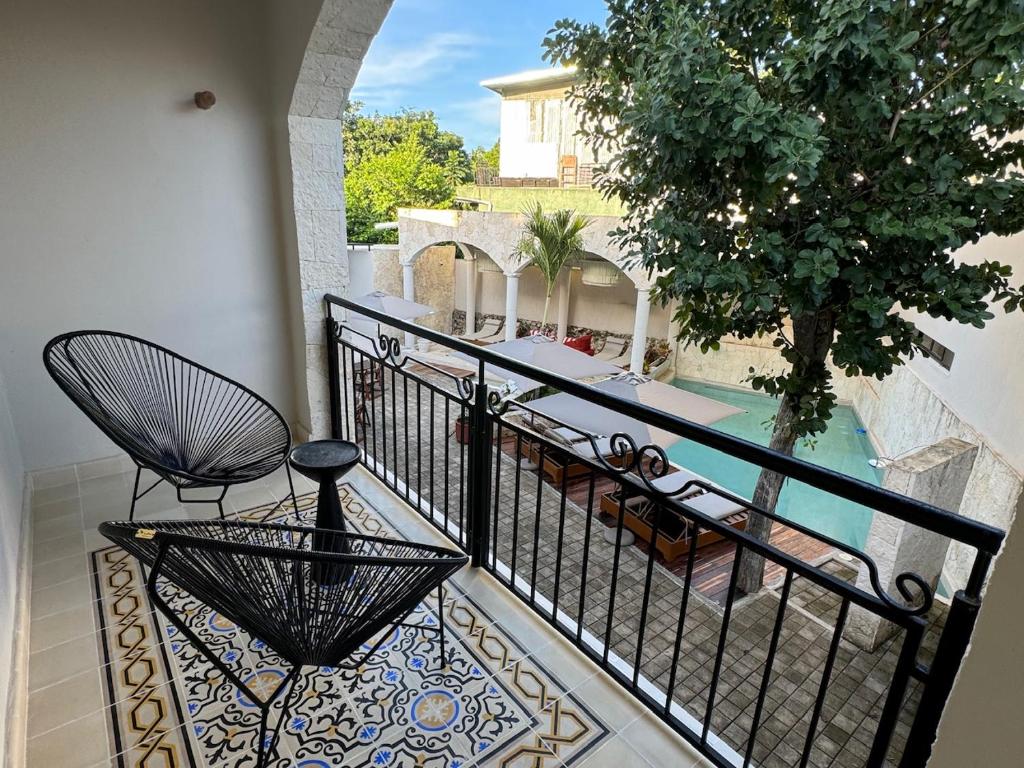 Balcó o terrassa a Frater Yucatán Hotel