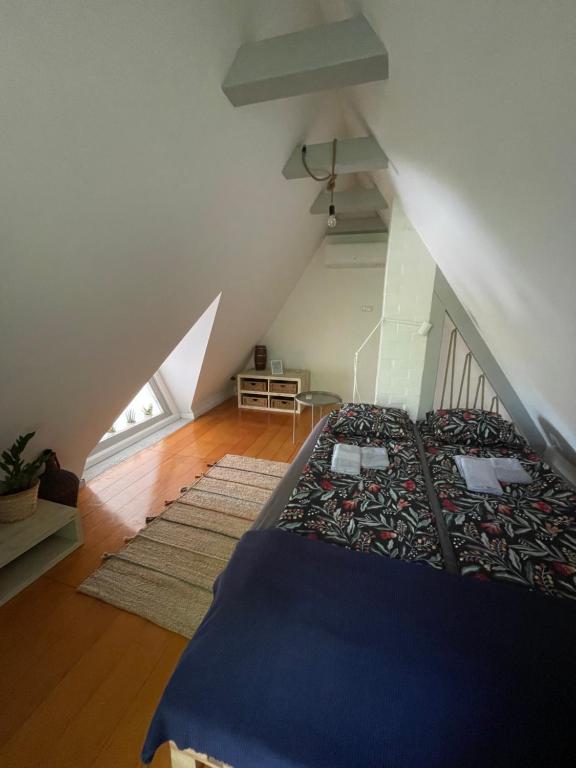 Postel nebo postele na pokoji v ubytování Fotel home