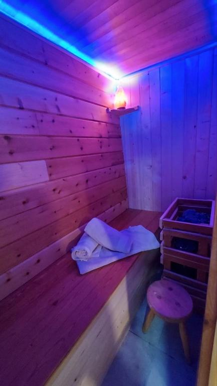 Postel nebo postele na pokoji v ubytování Vila Stancevic wellness