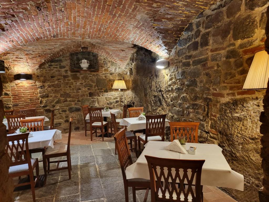 Restaurace v ubytování Hotel Logge Dei Mercanti