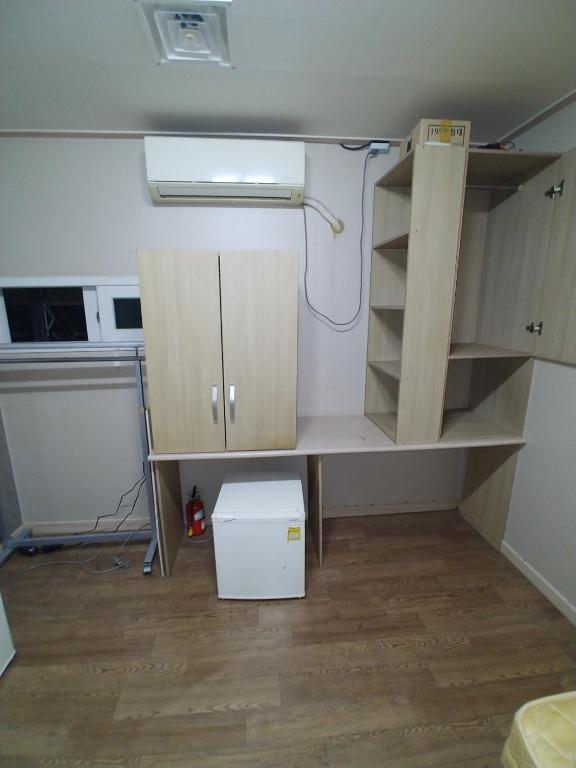 Kuchyň nebo kuchyňský kout v ubytování Halla Livingtel