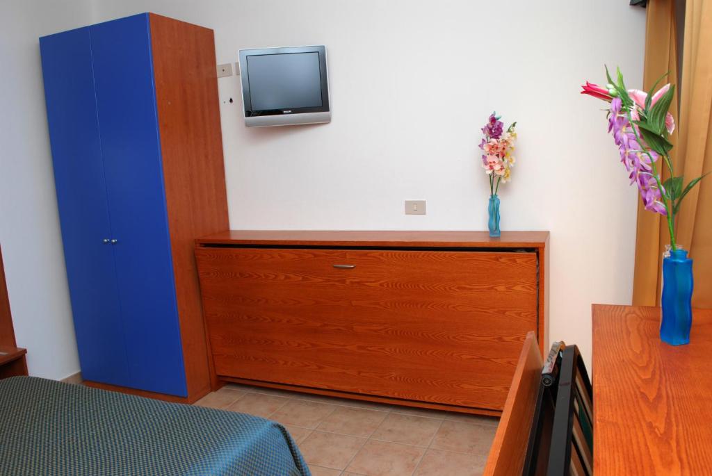 TV a/nebo společenská místnost v ubytování Hotel Da Fine