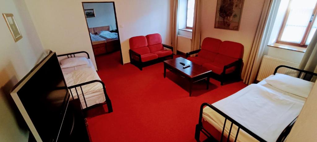 Posezení v ubytování Hotel Baroko