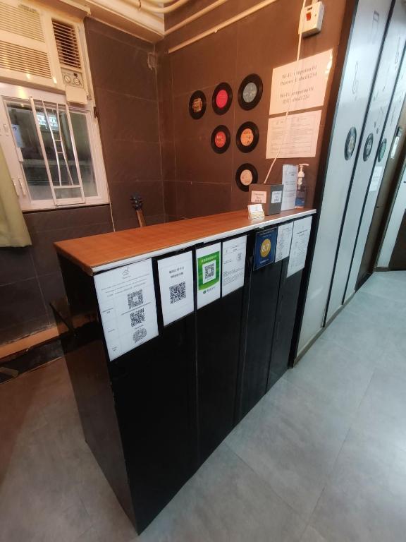 Kuchyň nebo kuchyňský kout v ubytování Tempo Inn West Kowloon HSR Station