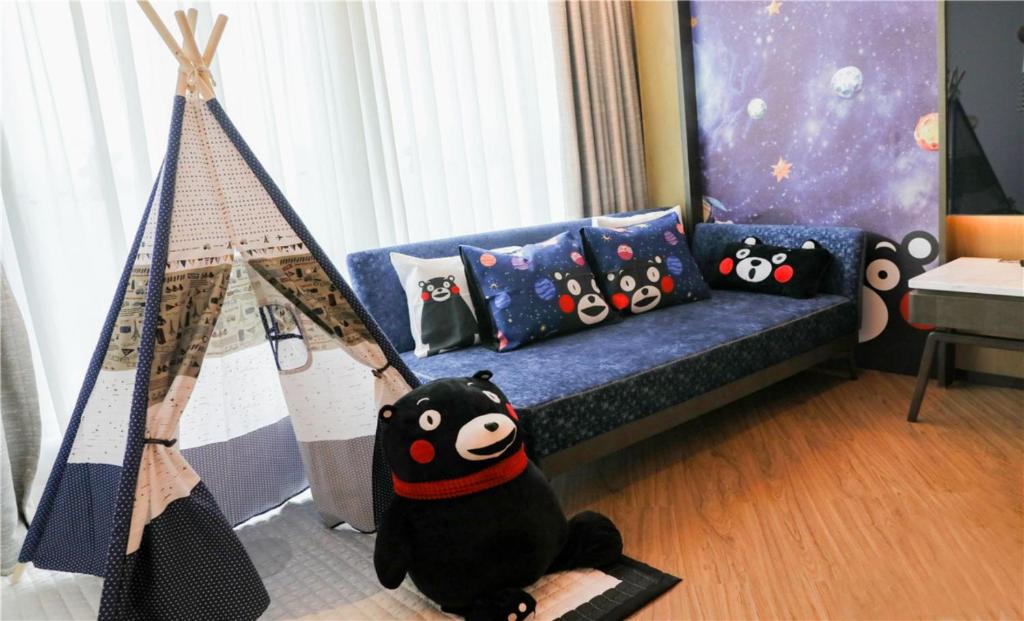 Renaissance Xi'an Hotelにあるシーティングエリア