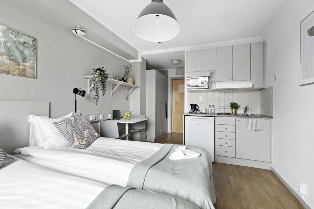 Forenom Hotels & Apartments Stockholm Alvik - Resim 13