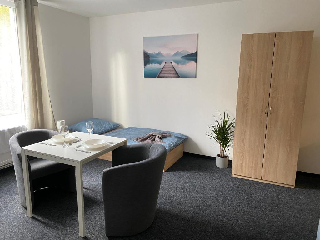 Posezení v ubytování Apartmány Plzeň Zborovská 22 a