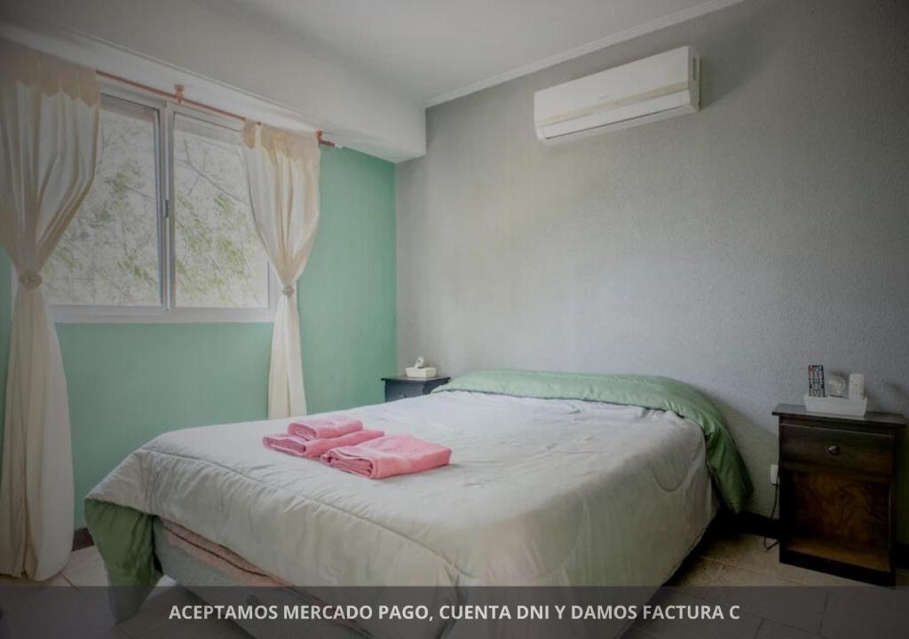 Ένα ή περισσότερα κρεβάτια σε δωμάτιο στο Habitación Tres Arroyos