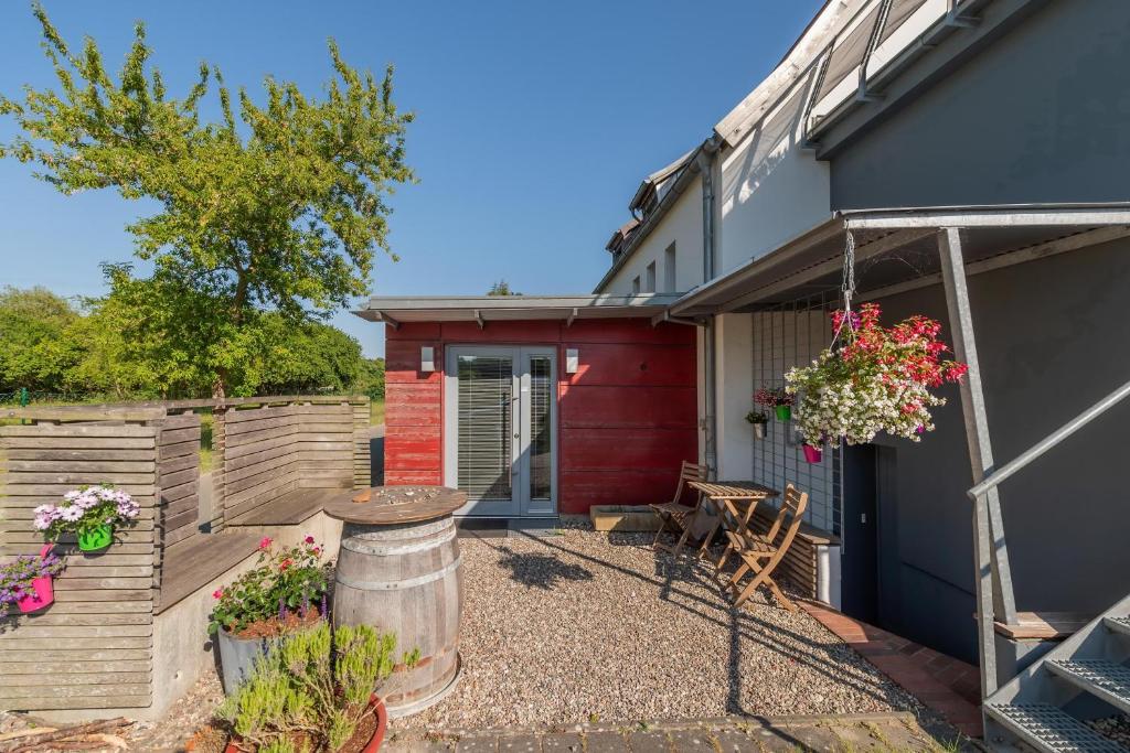 Κήπος έξω από το Ferienhaus an der alten Gärtnerei - Minze