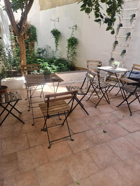 Patio nebo venkovní prostory v ubytování Hostel On