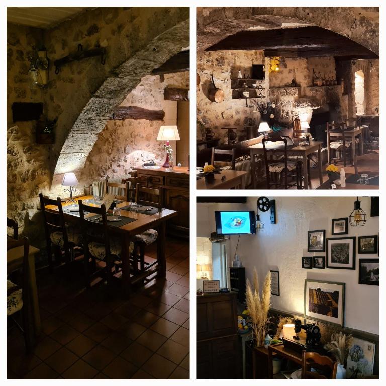 Restaurace v ubytování Auberge de Baudinard sur Verdon