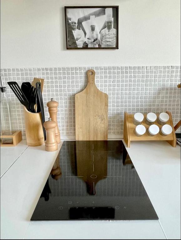 Łóżko lub łóżka w pokoju w obiekcie unique! Maison sur 1 toit avec vue extraordinaire!