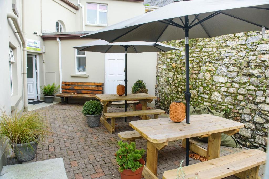 Patio nebo venkovní prostory v ubytování Shannon Bridge House