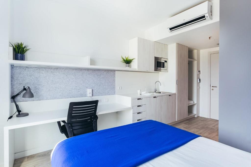 Kuchyň nebo kuchyňský kout v ubytování Soto House Pamplona