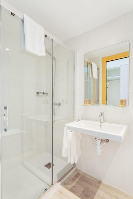 Koupelna v ubytování Soto House Pamplona