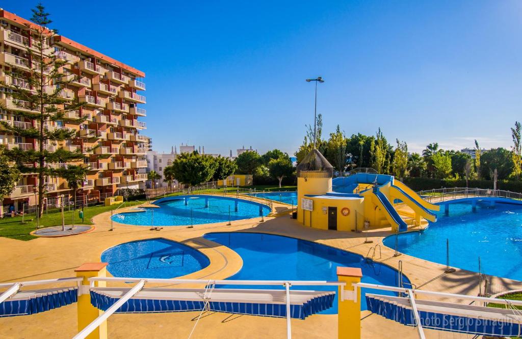 Bazén v ubytovaní 102 Estudio en Jupiter Apartmentos - Piscina y Playa - Excelente Ubicación alebo v jeho blízkosti