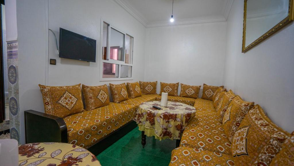 Зона вітальні в 15 شارع القاضي عياض الطابق 1 رقم 4