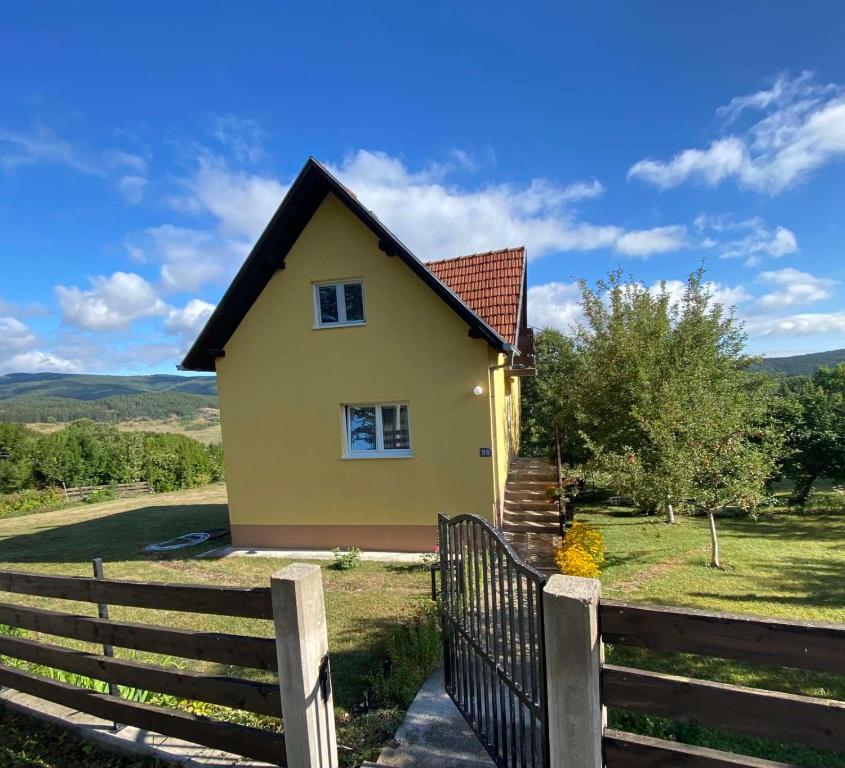 Příroda nedaleko prázdninového domu