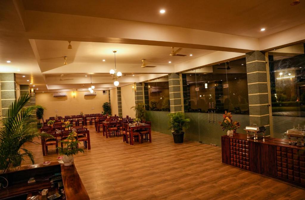 Posezení v ubytování Amar Bagh Resort