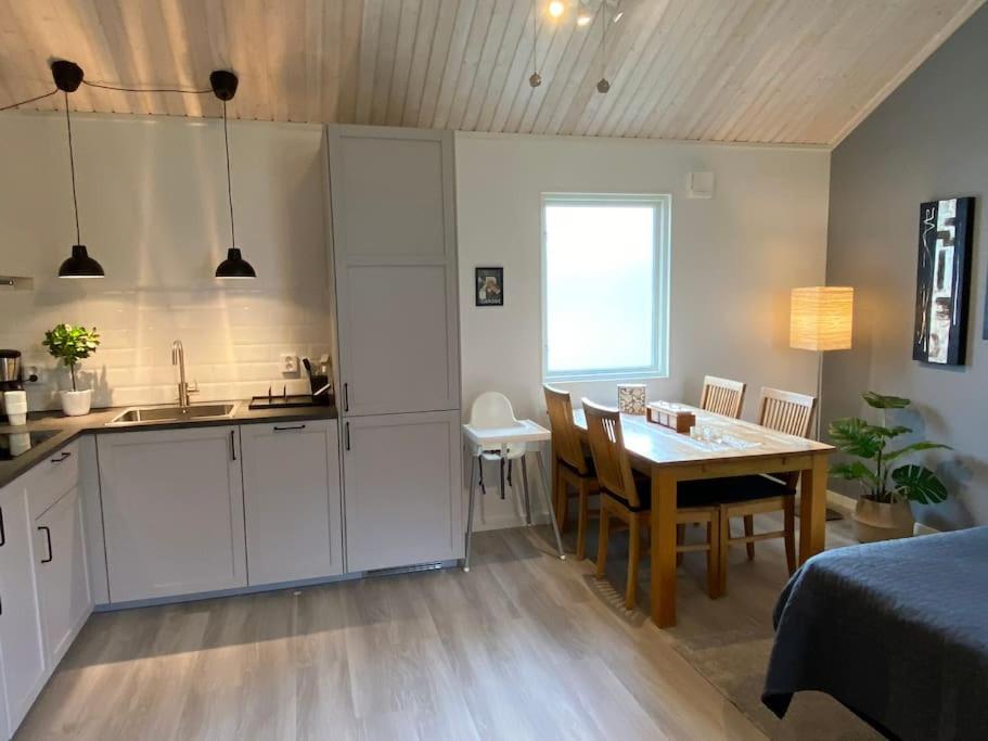 Kuchyň nebo kuchyňský kout v ubytování Guesthouse centrally in Vetlanda