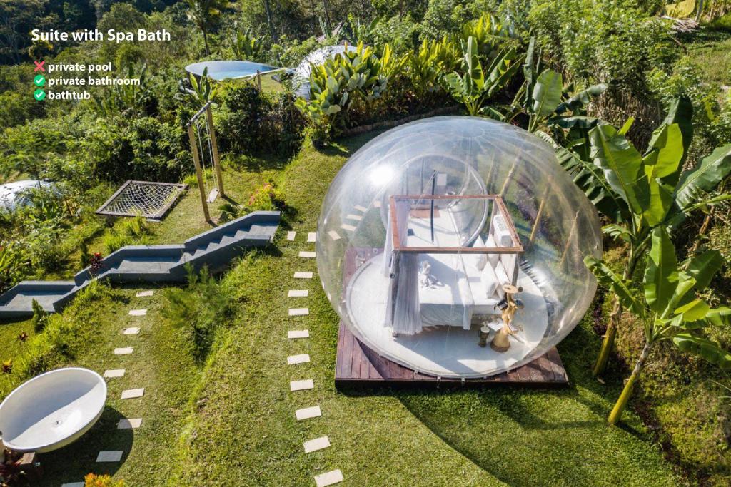 Zahrada ubytování Bubble Hotel Bali Ubud - Adults Only
