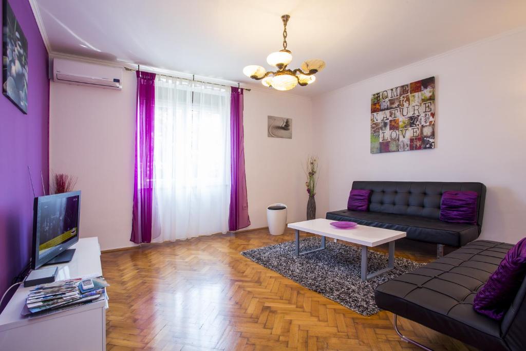 Zona de estar de Apartments Cosy and Comfortably