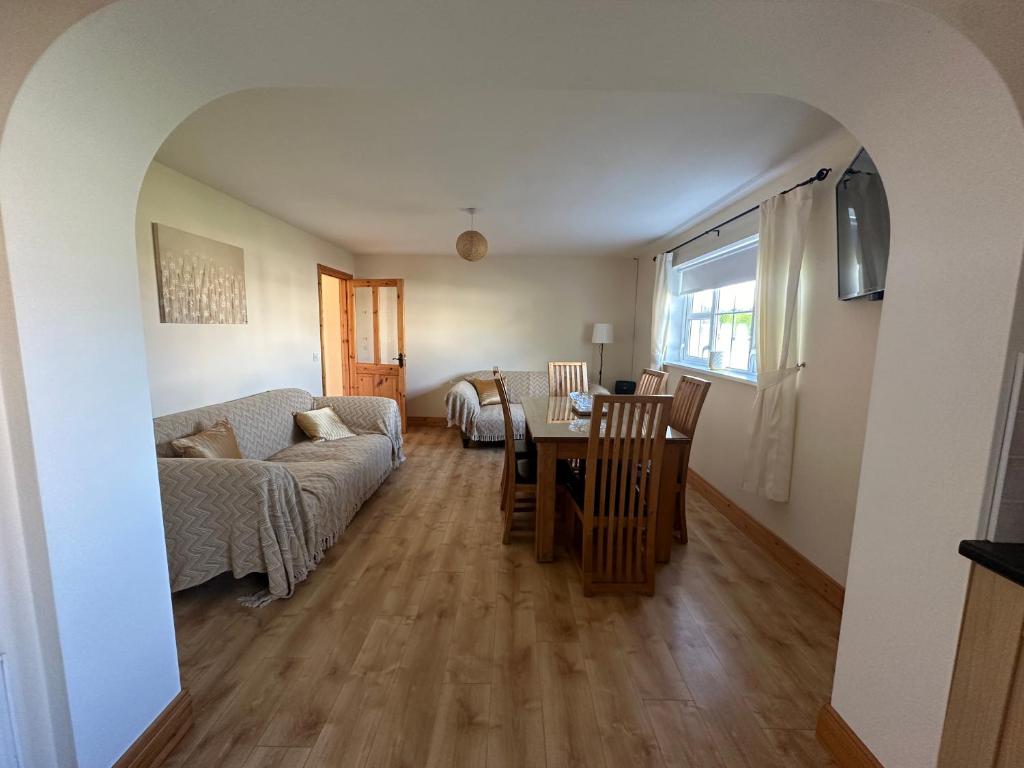 Postel nebo postele na pokoji v ubytování House in Glenties