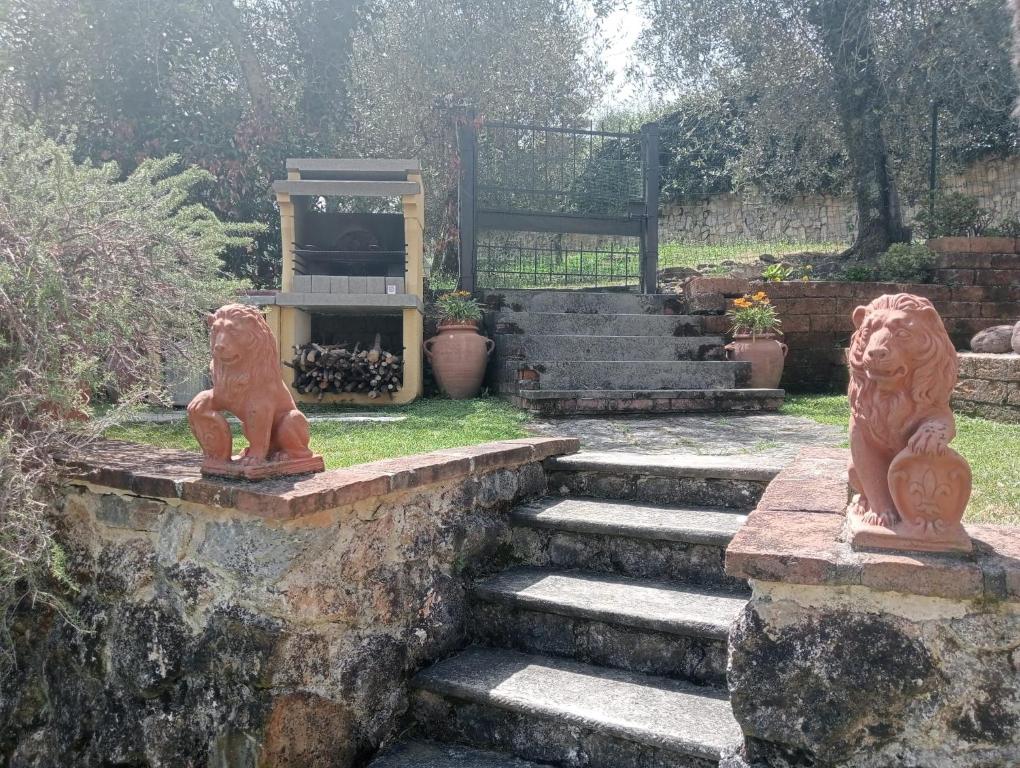 Zahrada ubytování Villa Daniela