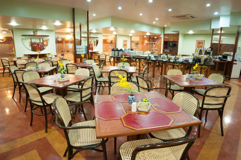 Um restaurante ou outro lugar para comer em Hotel Dan Inn Planalto São Paulo