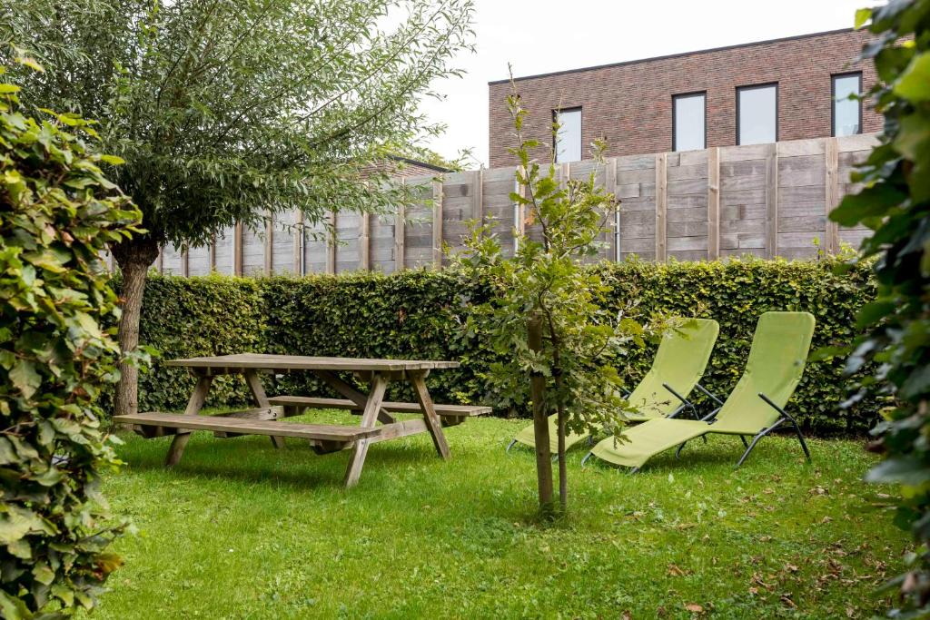 Zahrada ubytování Vakantiewoning StroEnzo