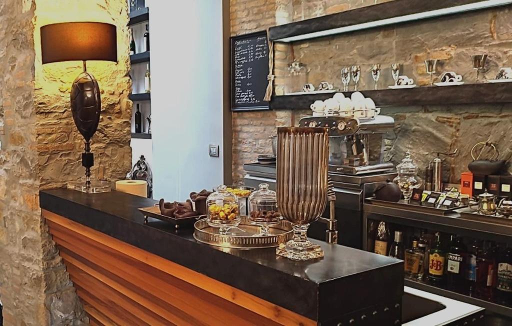 Nápoje v ubytovaní Forvm boutique Hotel