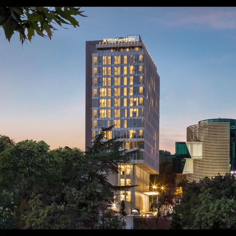 لابی و فضای عمومی Hilton Garden Inn Tbilisi Riverview - تصویر ۵