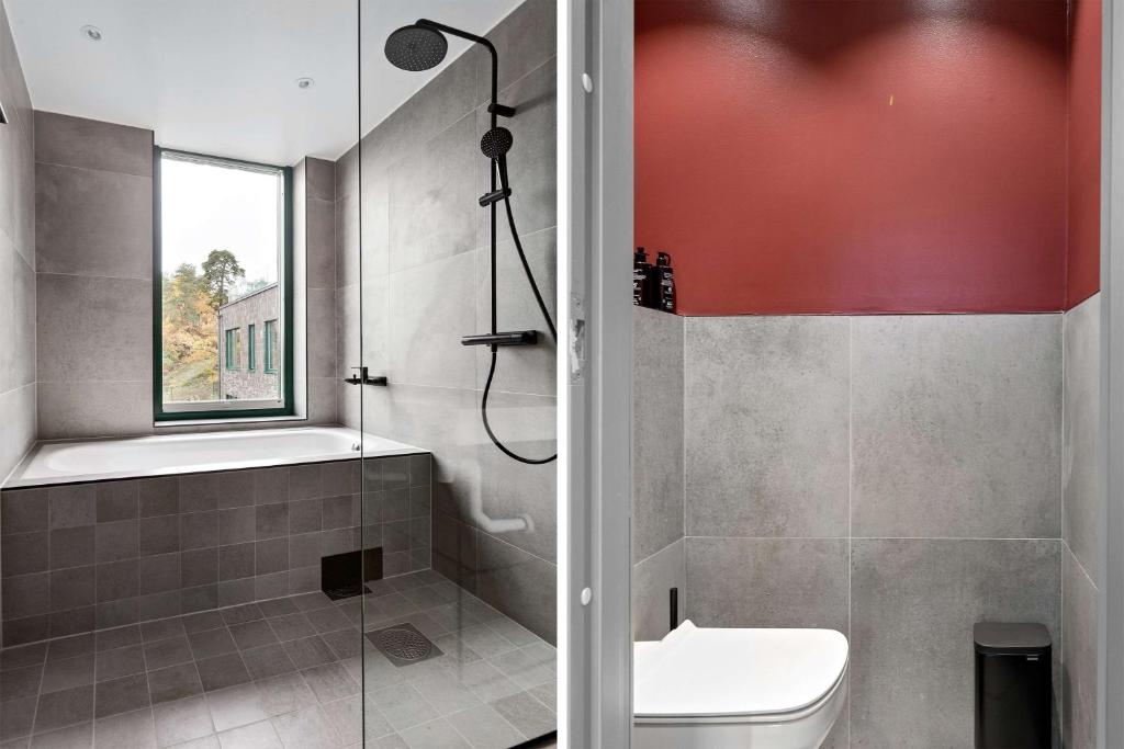 Koupelna v ubytování Best Western Plus Hotel Kungens Kurva