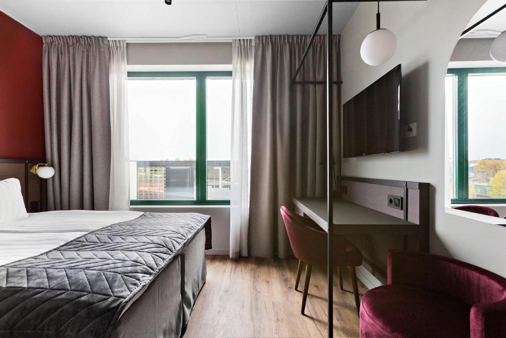 Postel nebo postele na pokoji v ubytování Best Western Plus Hotel Kungens Kurva