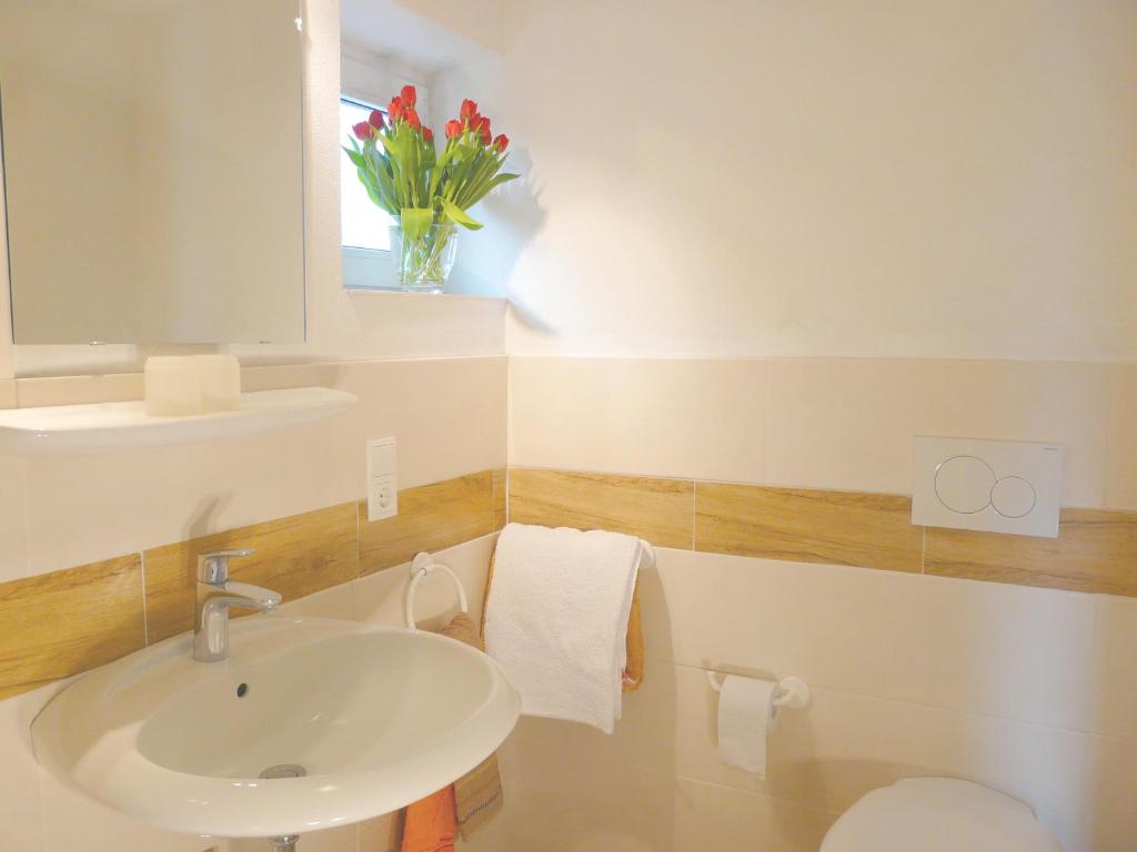 Koupelna v ubytování B & B Apartments Ortlerblick