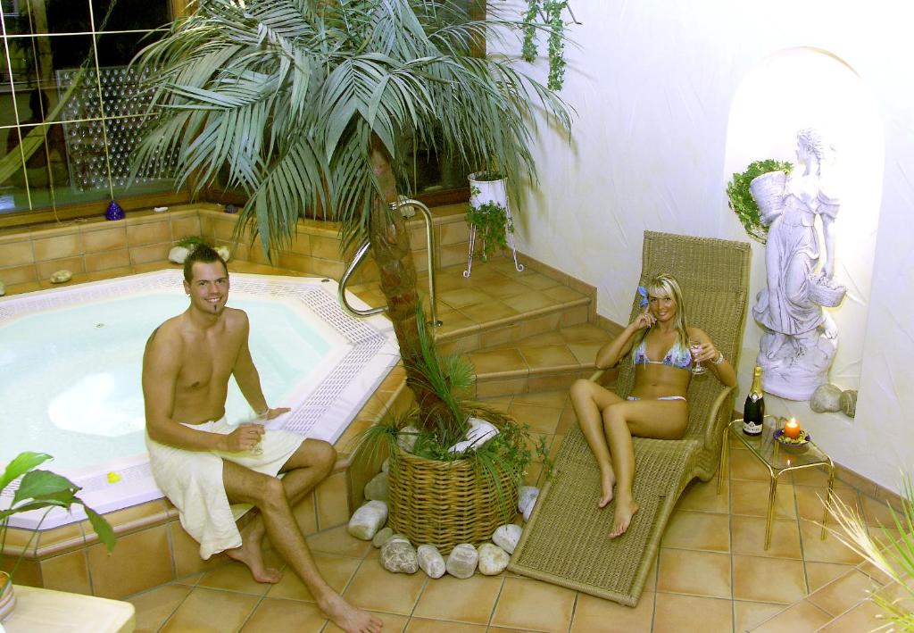 Hosté ubytování Hotel Grüner Baum mit Restaurant & Wellness
