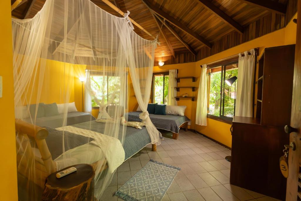 Posezení v ubytování B&B Ranchos Itaúna