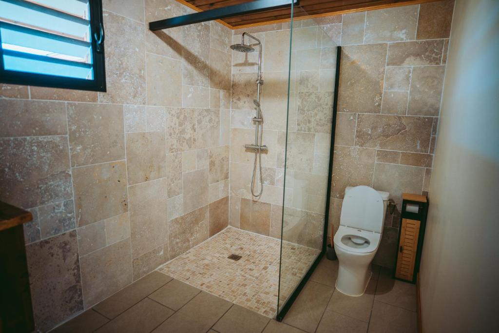 Koupelna v ubytování L'Auberge Créole