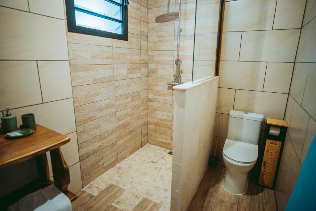 Koupelna v ubytování L'Auberge Créole