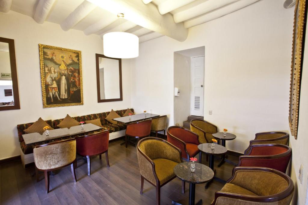 Posezení v ubytování Tierra Viva Cusco Saphi Hotel