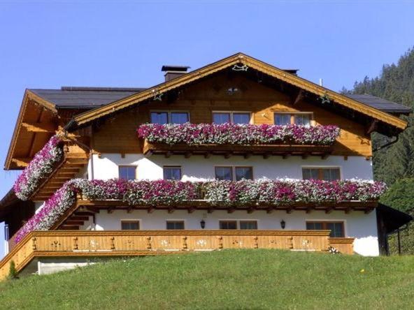 Vonkajšia záhrada v ubytovaní Alpenview Lechtal