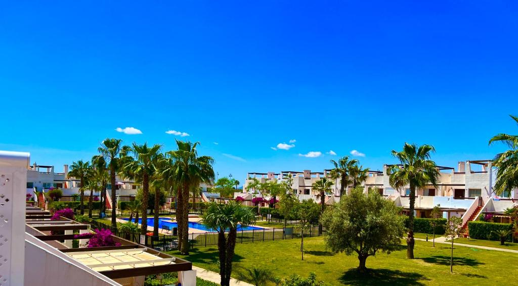 Bazén v ubytování Condado de alhama JARDIN 11 SV25 nebo v jeho okolí