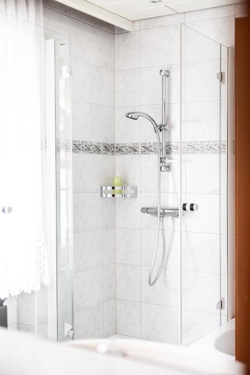 Koupelna v ubytování Hotel Elisabeth