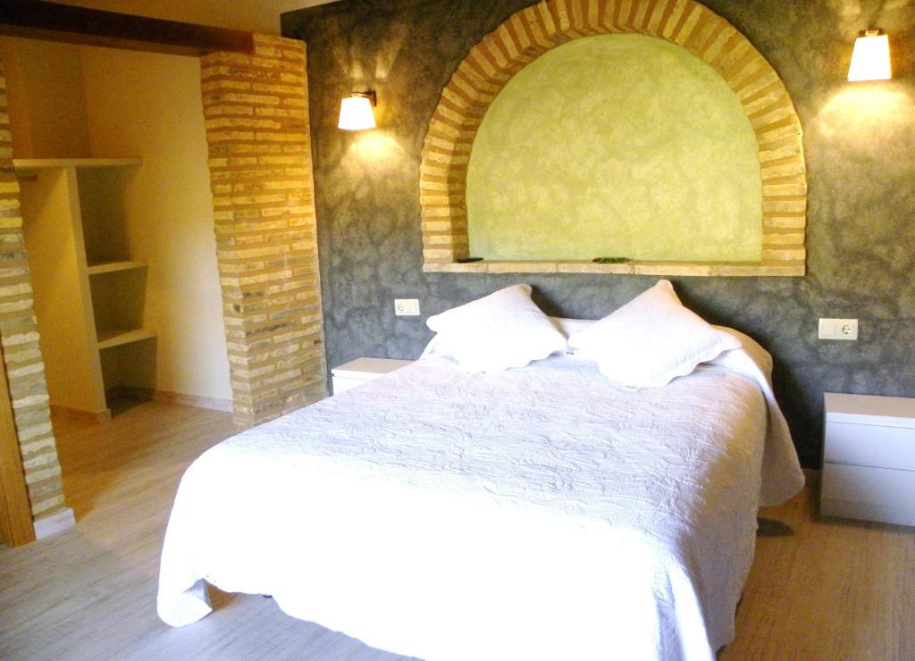 Postel nebo postele na pokoji v ubytování Casa Jabonero