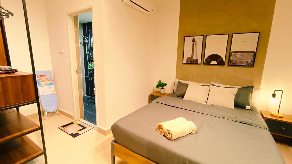 Kulai D'Putra Suites 1min to ioiMall near JPO, Senai Airport - Wohnung